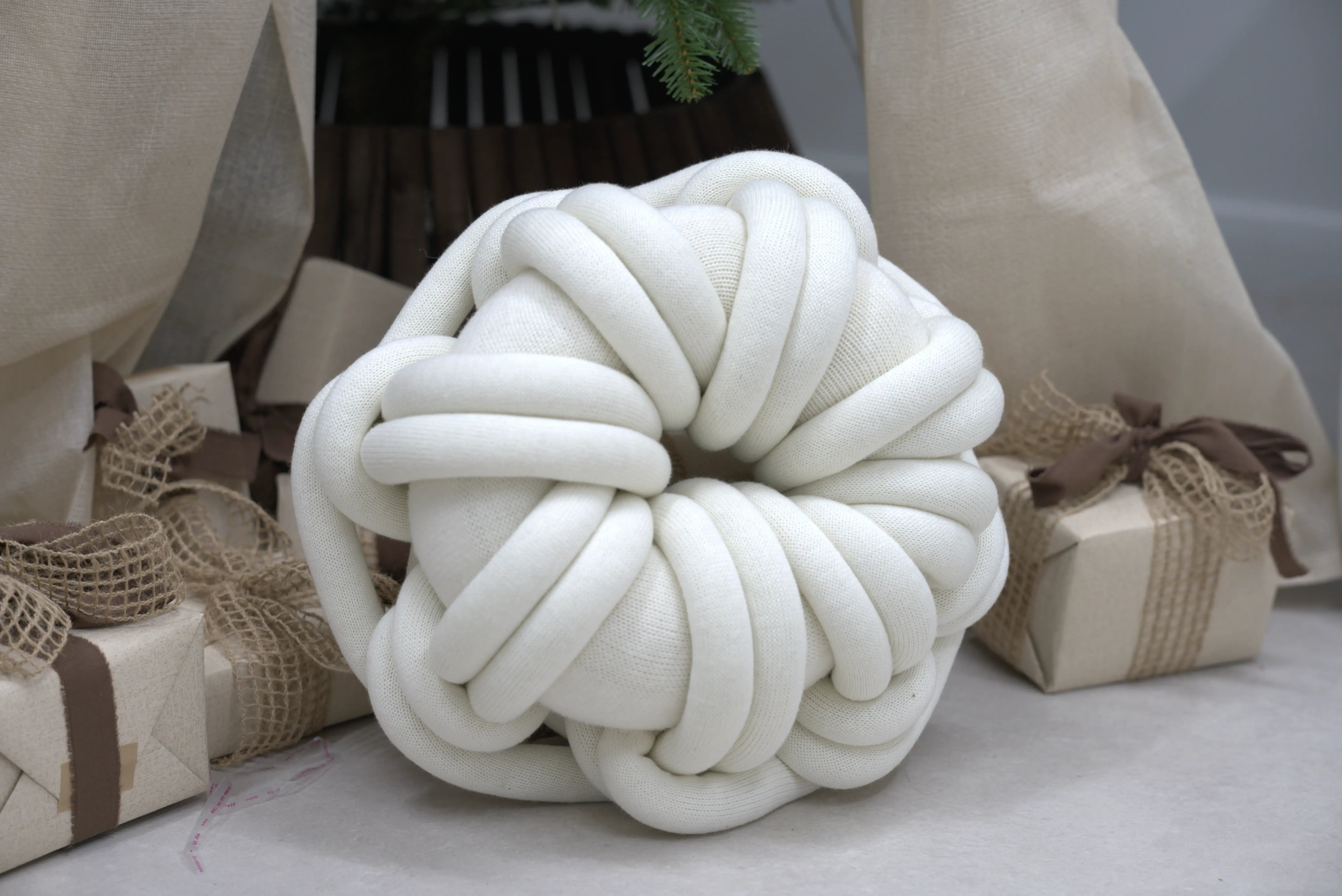 Knotte Ring Donut Pillow