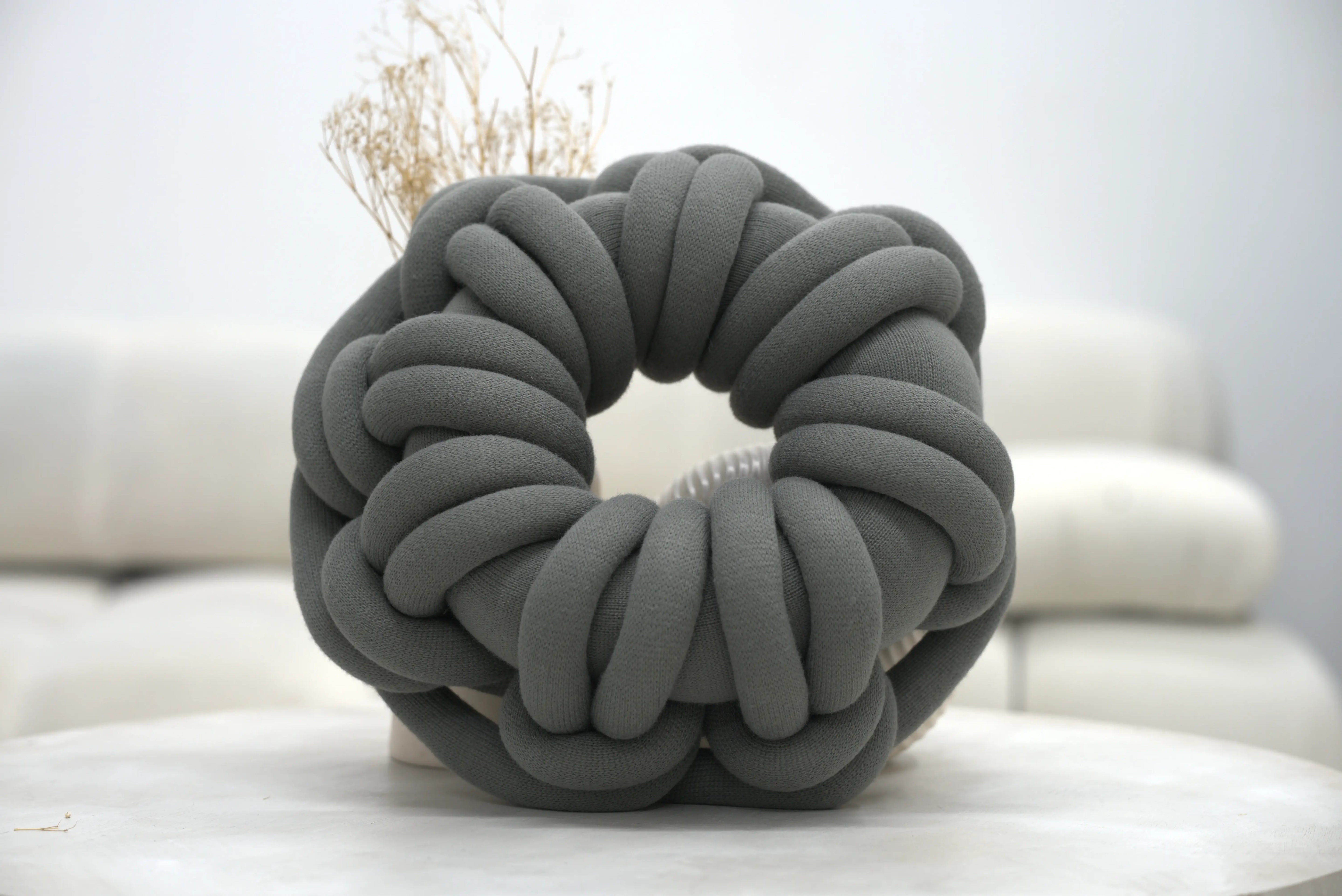 Knotte Ring Donut Pillow