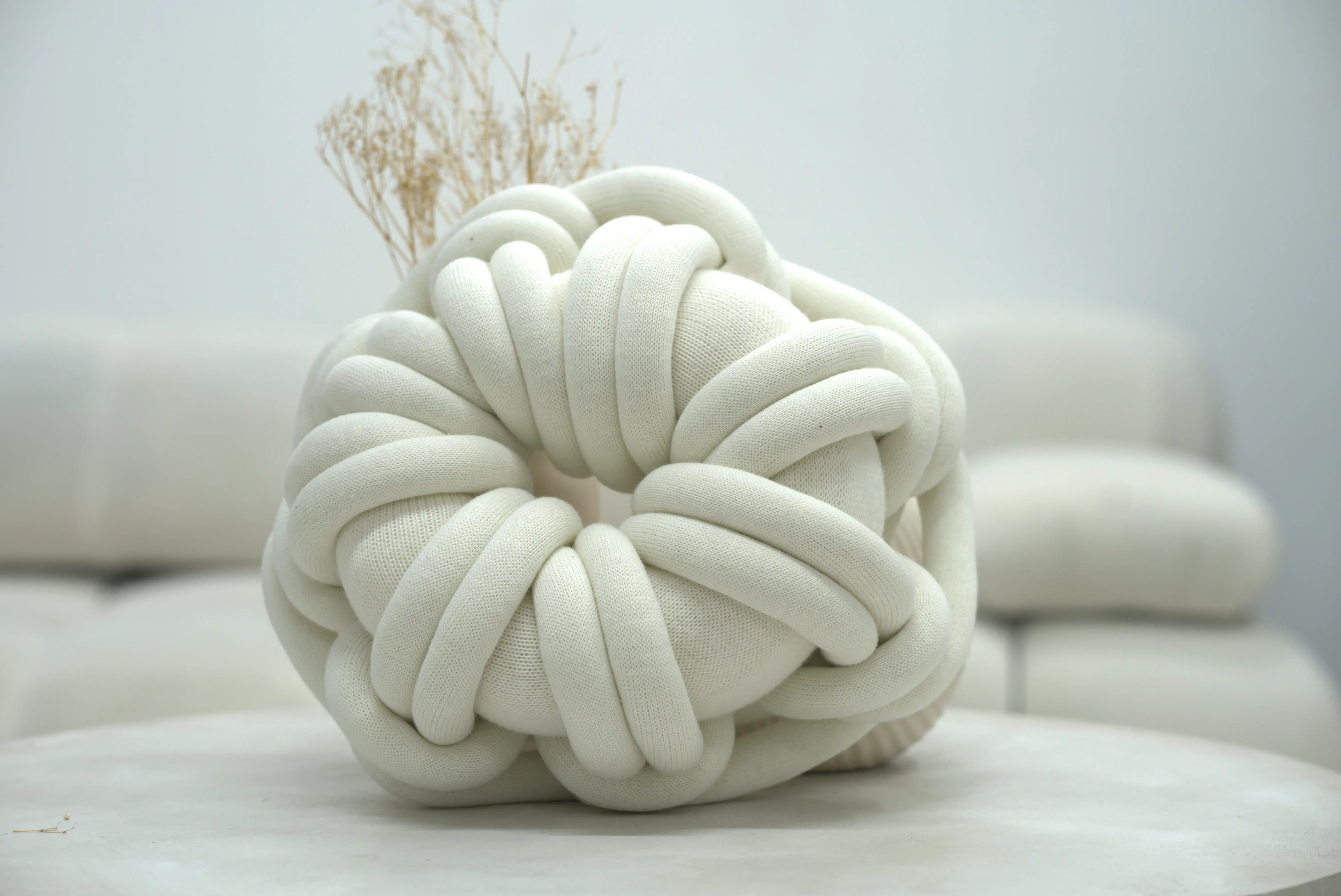 Knotte Ring Donut Pillow